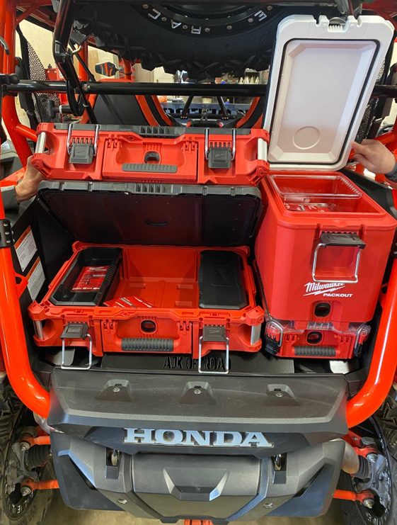 Honda Talon Milwaukee Packout Mount 1.5