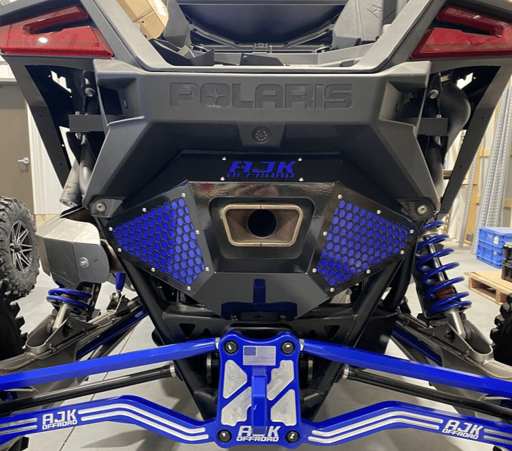 Polaris Pro R Exhaust Cover Bumper