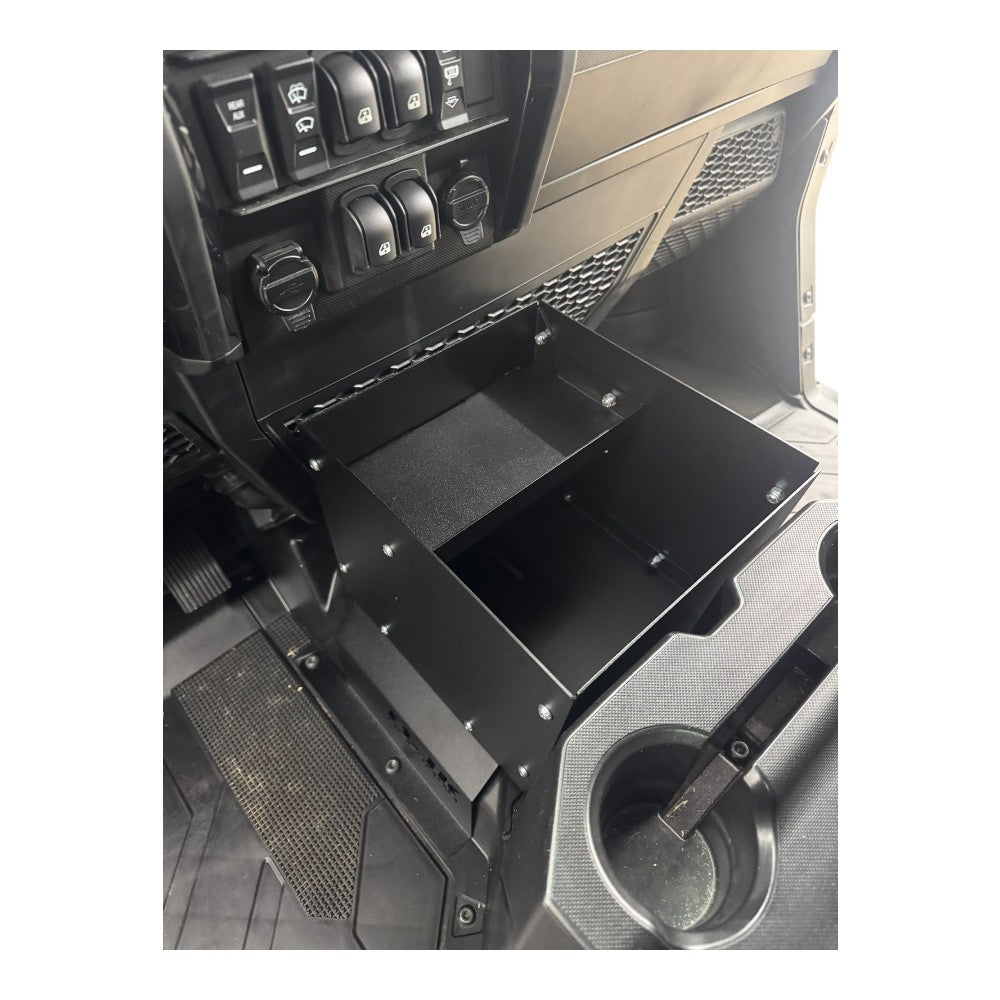 Polaris Ranger 1500XD Front Seat Center Floor Storage
