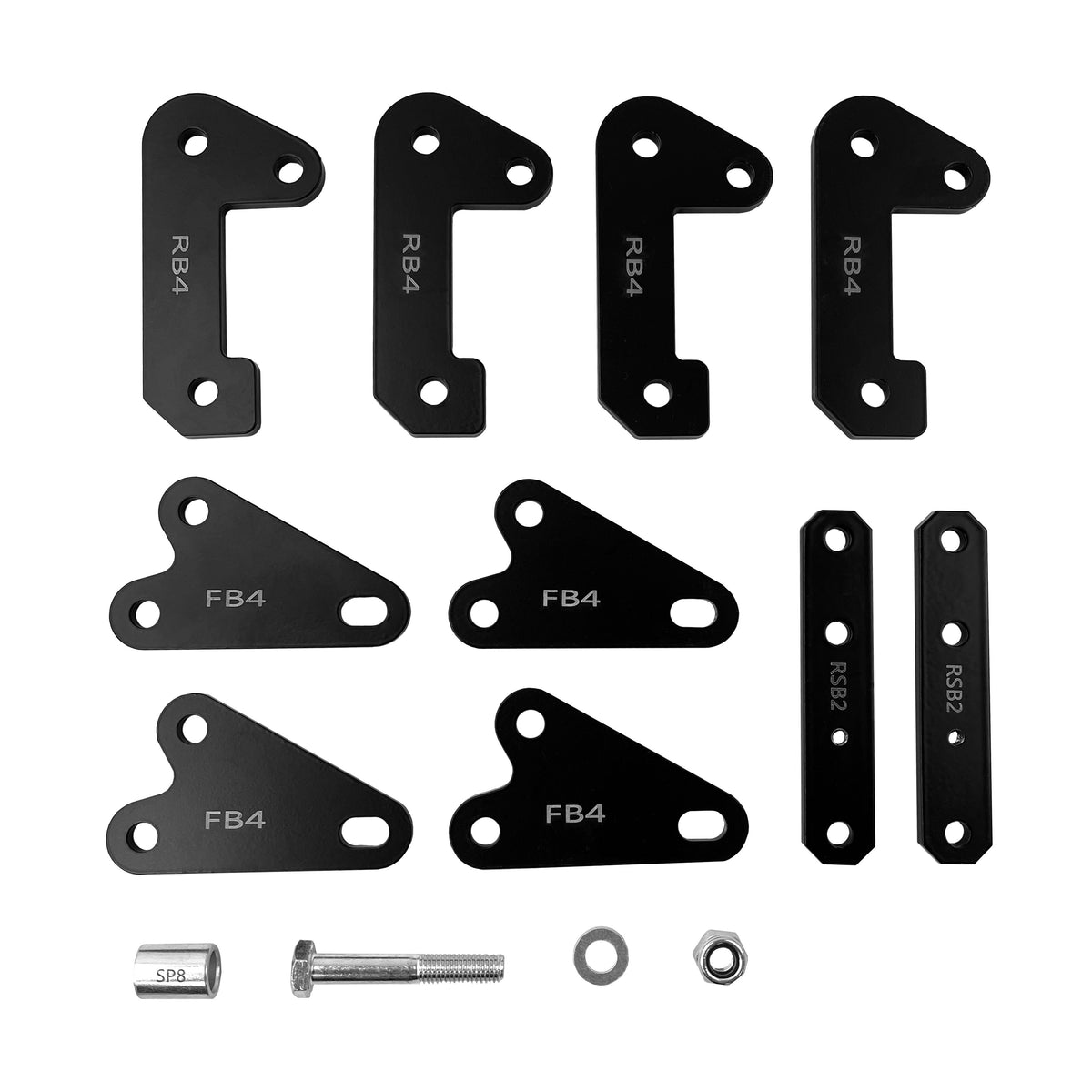 Polaris Ranger 1000 Demon Bracket Lift Kit