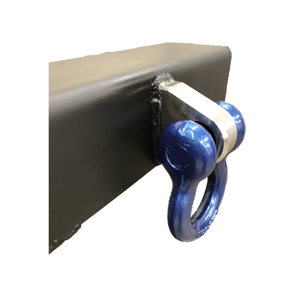 Weld on D-Ring Shackle Clevis Tab Mount Short